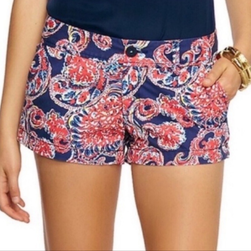 Lilly Pulitzer - Colorful Tropical Print Shorts (Bundle of 2) - Picture 2 of 16